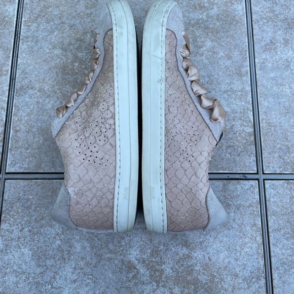 p448 john pink python snakeskin print sneakers - Picture 16 of 16